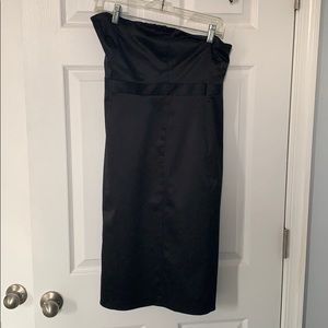 The Limited strapless black cocktail dress Size 8